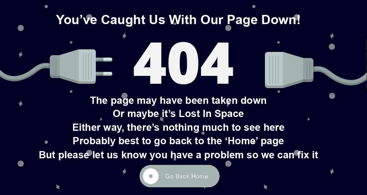 404 lost in space
