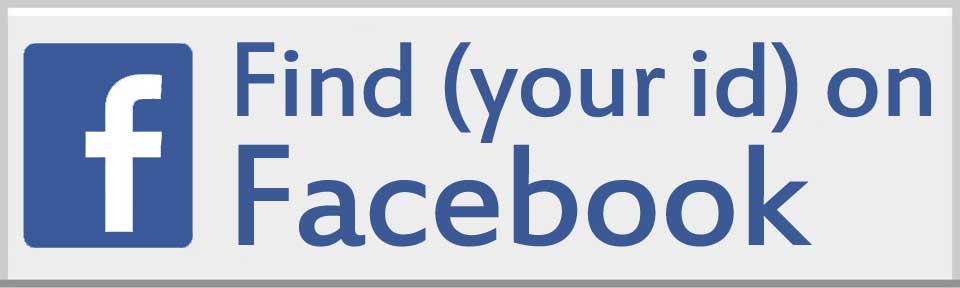facebook find your id banner